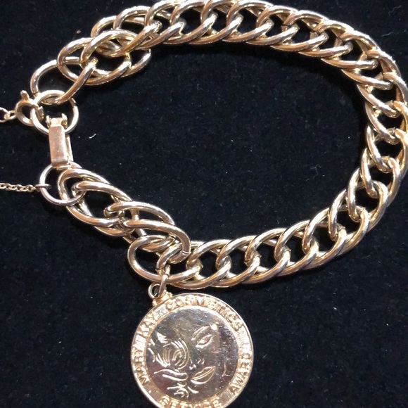 Mary Kay Gold Tone Bracelet 60s-70s - Picture 3 of 7